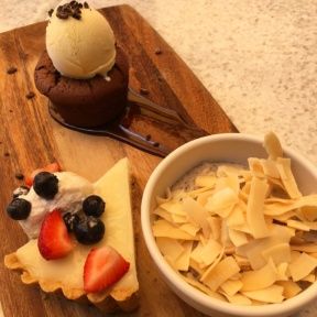 Gluten-free dessert platter from True Food Kitchen
